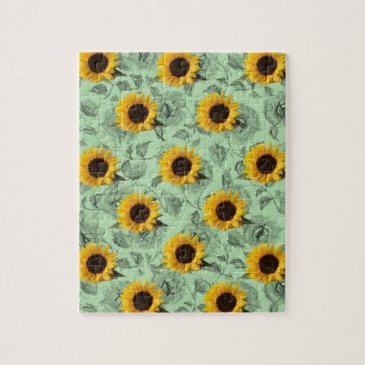 Sunflower Jigzaag Puzzle Legpuzzel (Verticaal)
