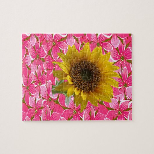Sunflower Jigzaag Puzzle Legpuzzel (Horizontaal)