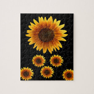 Sunflower Jigzaag Puzzle Legpuzzel