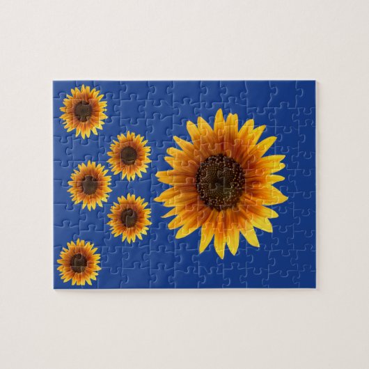 Sunflower Jigzaag Puzzle Legpuzzel