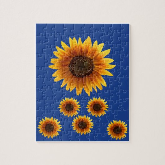 Sunflower Jigzaag Puzzle Legpuzzel (Verticaal)