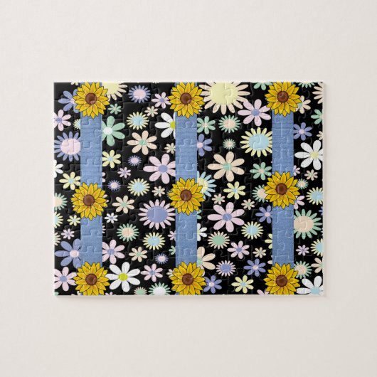 Sunflower Jigzaag Puzzle Legpuzzel (Horizontaal)