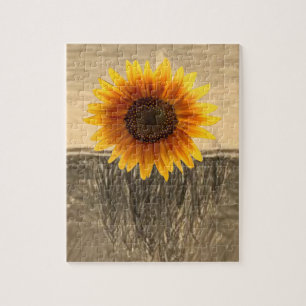 Sunflower Jigzaag Puzzle Legpuzzel