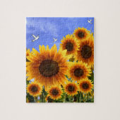 Sunflower Jigzaag Puzzle Legpuzzel (Verticaal)