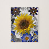 Sunflower Jigzaag Puzzle Legpuzzel (Verticaal)