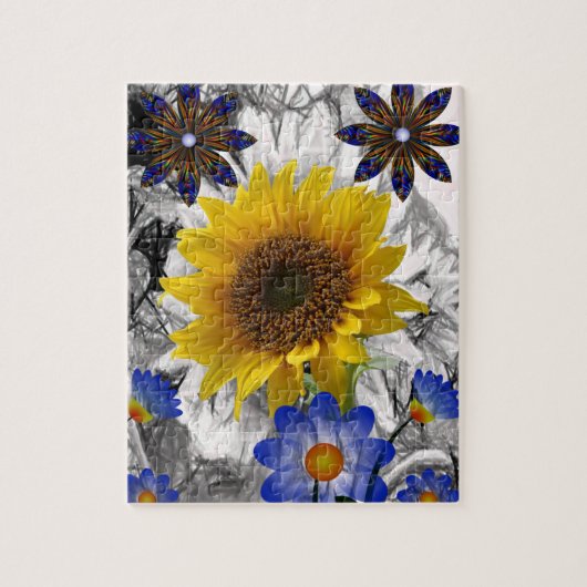 Sunflower Jigzaag Puzzle Legpuzzel (Verticaal)