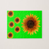 Sunflower Jigzaag Puzzle Legpuzzel (Horizontaal)