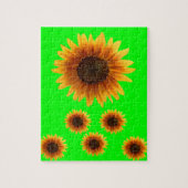 Sunflower Jigzaag Puzzle Legpuzzel (Verticaal)