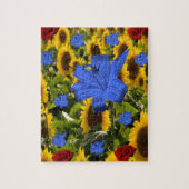 Sunflower Jigzaag Puzzle Legpuzzel (Verticaal)