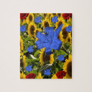 Sunflower Jigzaag Puzzle Legpuzzel