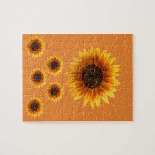 Sunflower Jigzaag Puzzle Legpuzzel (Horizontaal)