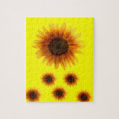 Sunflower Jigzaag Puzzle Legpuzzel (Verticaal)