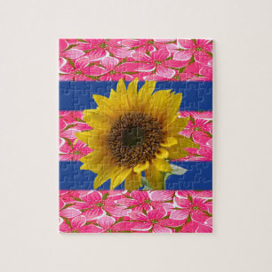 Sunflower Jigzaag Puzzle Legpuzzel
