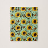Sunflower Jigzaag Puzzle Legpuzzel (Verticaal)