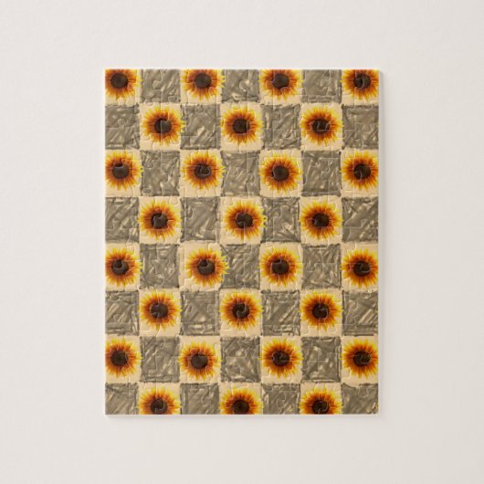 Sunflower Jigzaag Puzzle Legpuzzel (Verticaal)