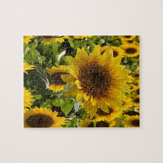 Sunflower Jigzaag Puzzle Legpuzzel (Horizontaal)
