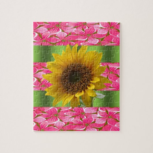 Sunflower Jigzaag Puzzle Legpuzzel (Verticaal)