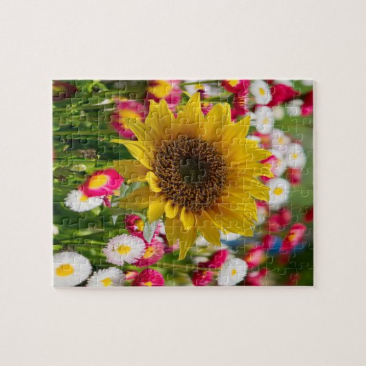 Sunflower Jigzaag Puzzle Legpuzzel (Horizontaal)