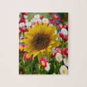 Sunflower Jigzaag Puzzle Legpuzzel (Verticaal)