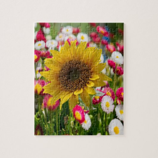 Sunflower Jigzaag Puzzle Legpuzzel (Verticaal)