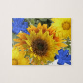Sunflower Jigzaag Puzzle Legpuzzel (Horizontaal)