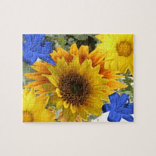 Sunflower Jigzaag Puzzle Legpuzzel (Horizontaal)