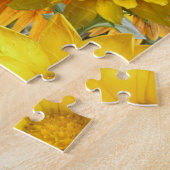 Sunflower Jigzaag Puzzle Legpuzzel (Zijkant)