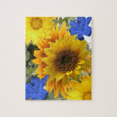 Sunflower Jigzaag Puzzle Legpuzzel (Verticaal)