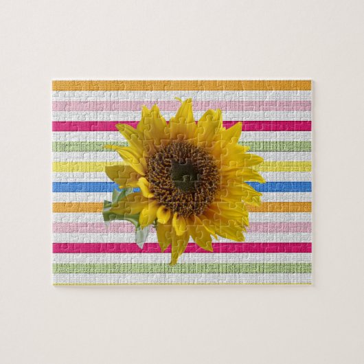 Sunflower Jigzaag Puzzle Legpuzzel (Horizontaal)