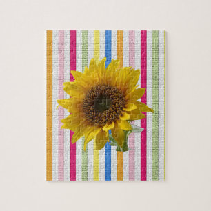 Sunflower Jigzaag Puzzle Legpuzzel