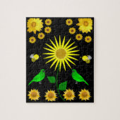 Sunflower Jigzaag Puzzle Legpuzzel (Verticaal)