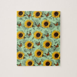 Sunflower Jigzaag Puzzle Legpuzzel
