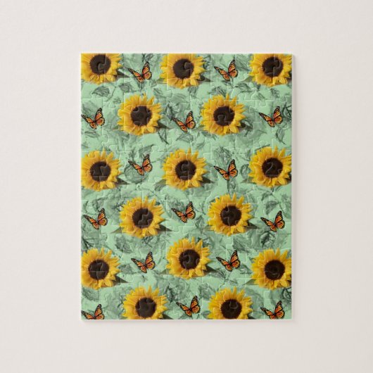 Sunflower Jigzaag Puzzle Legpuzzel (Verticaal)