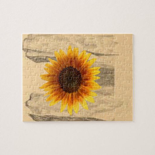 Sunflower Jigzaag Puzzle Legpuzzel (Horizontaal)