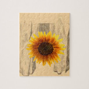 Sunflower Jigzaag Puzzle Legpuzzel