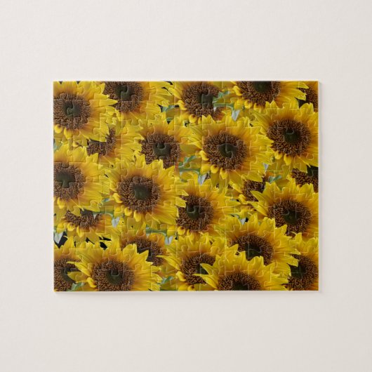 Sunflower Jigzaag Puzzle Legpuzzel (Horizontaal)