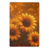 Sunflower Journal Mini Klembord (Achterkant)