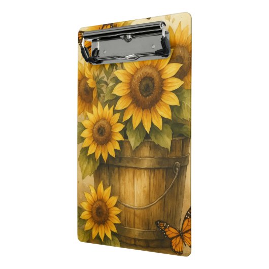 Sunflower Journal Mini Klembord (Angled2)