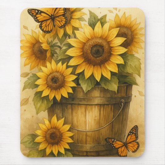 Sunflower Journal Muismat (Voorkant)