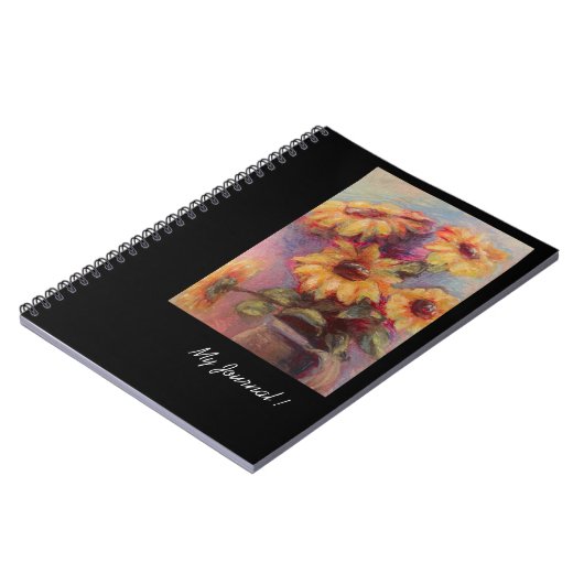 Sunflower Journal Notitieboek (Linkerzijde)