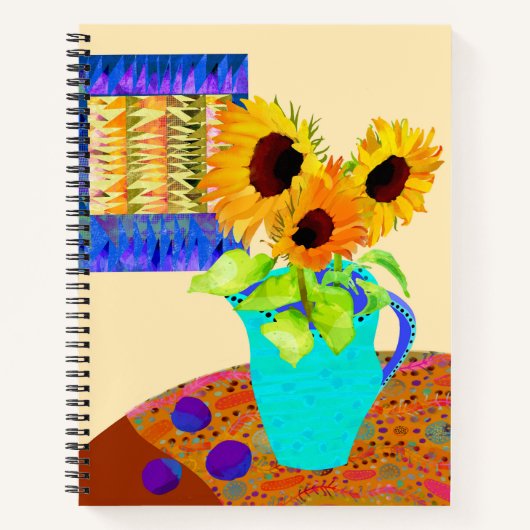 Sunflower Journal Notitieboek (Voorkant)