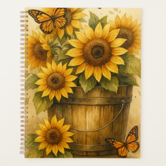 Sunflower Journal Planner (Voorkant)