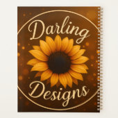 Sunflower Journal Planner (Achterkant)