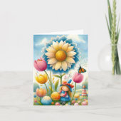 Sunflower Joy Kaart (Voorkant)