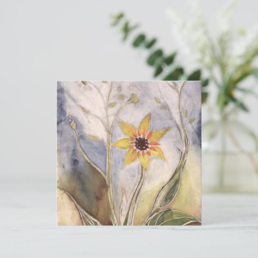 Sunflower Kaart (Staand voorkant)