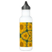 Sunflower Kaleidoscoop Waterfles (Links)