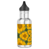 Sunflower Kaleidoscoop Waterfles (Links)