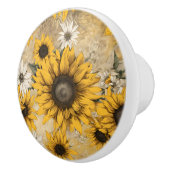 Sunflower Keramische Knop (Rechts)