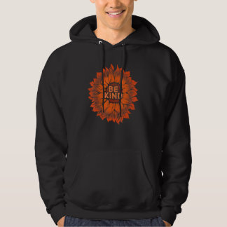 Sunflower Kind Be Kindness-bewustzijn voor Unity D Hoodie