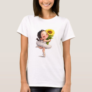 Sunflower Kiss Ballet T-shirt